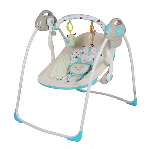 Электрокачели Riva с адаптером (Baby Care, 32006_champagne) Электрокачели Riva с адаптером (Baby Care, 32006_champagne)
